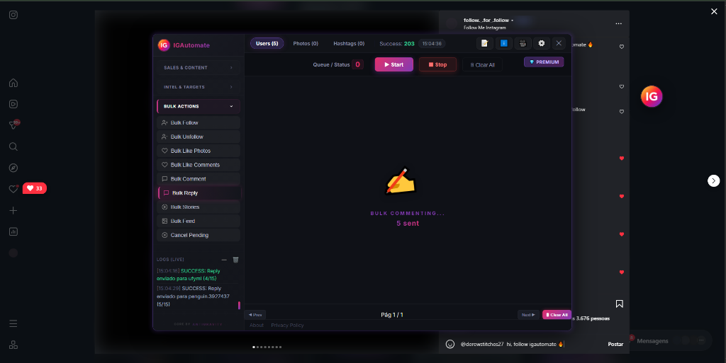 Step 3: Monitor Live Progress & Logs