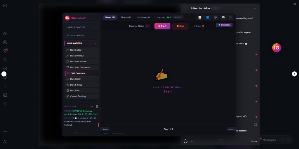 Track Progress in Real Time