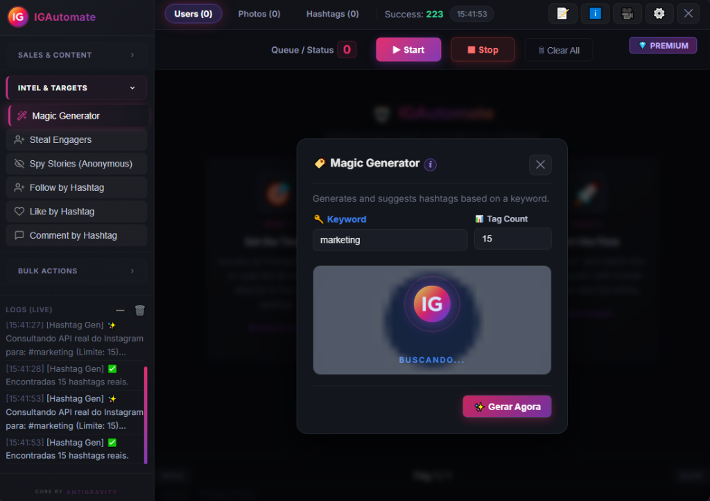 Step 2: Smart Live Extraction